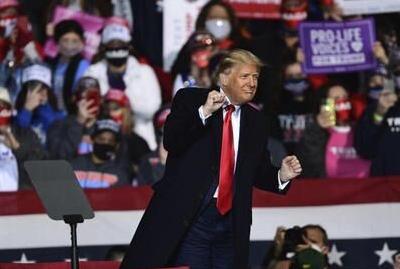 'Prosperity will surge': Trump pledges vaccine, backs fracking, coal in Pa. rally